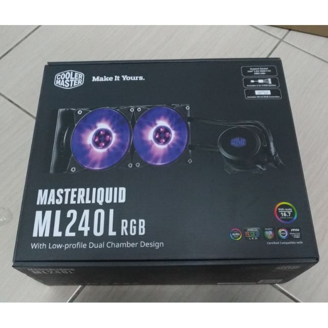 酷碼 CoolerMaster ML240L RGB 水冷散熱器