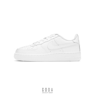 【NIKE AIR FORCE 1 GS】經典 全白｜AF1 女鞋(大童) FV5951-111 GODA夠搭