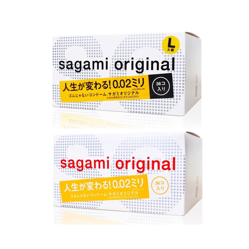 【蝦皮直營】Sagami相模元祖 002極薄保險套 36片/盒 一般型/加大型0.02超薄 日本超人氣 衛生套