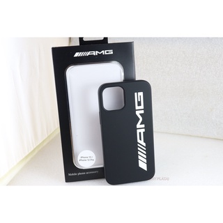 【DIY PLAZA】M-Benz (賓士) 原廠 iPhone 12 / 12 Pro AMG 手機殼 保護殼 黑色