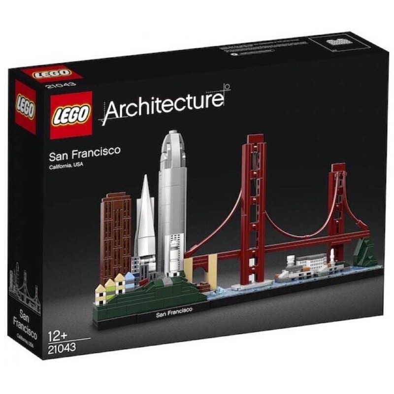 LEGO 樂高 建築系列 21043 舊金山