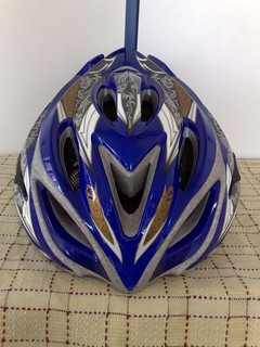 【二輪極速】M2R A200 一體成型 安全帽 適合東方人頭型 臺灣製造 圖騰藍
