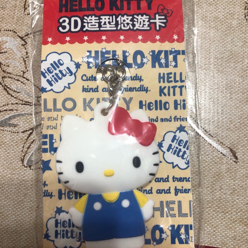 *絕版*。 Hello Kitty  3D造型悠遊卡