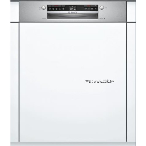 BOSCH 4系列半嵌式洗碗機 SMI4HAS00X