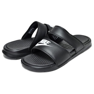 [飛董] NIKE BENASSI DUO ULTRA SLIDE 涼鞋 拖鞋 819717-100 白 010 黑