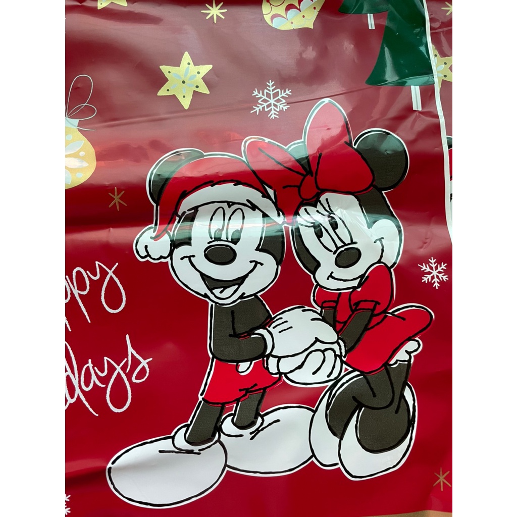 日本迪士尼商店 Disney Store JP 店鋪 聖誕節限定版提袋  生日禮物 手提袋 禮品袋  聖誕禮物 米奇米妮