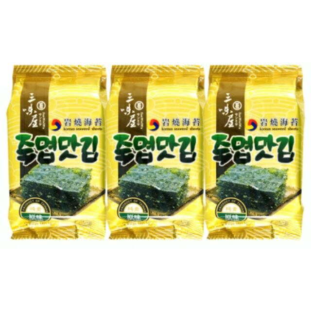 韓式岩燒海苔(原味)