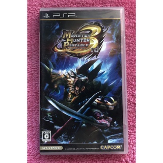 PSP 魔物獵人3RD 遊戲片 日文版