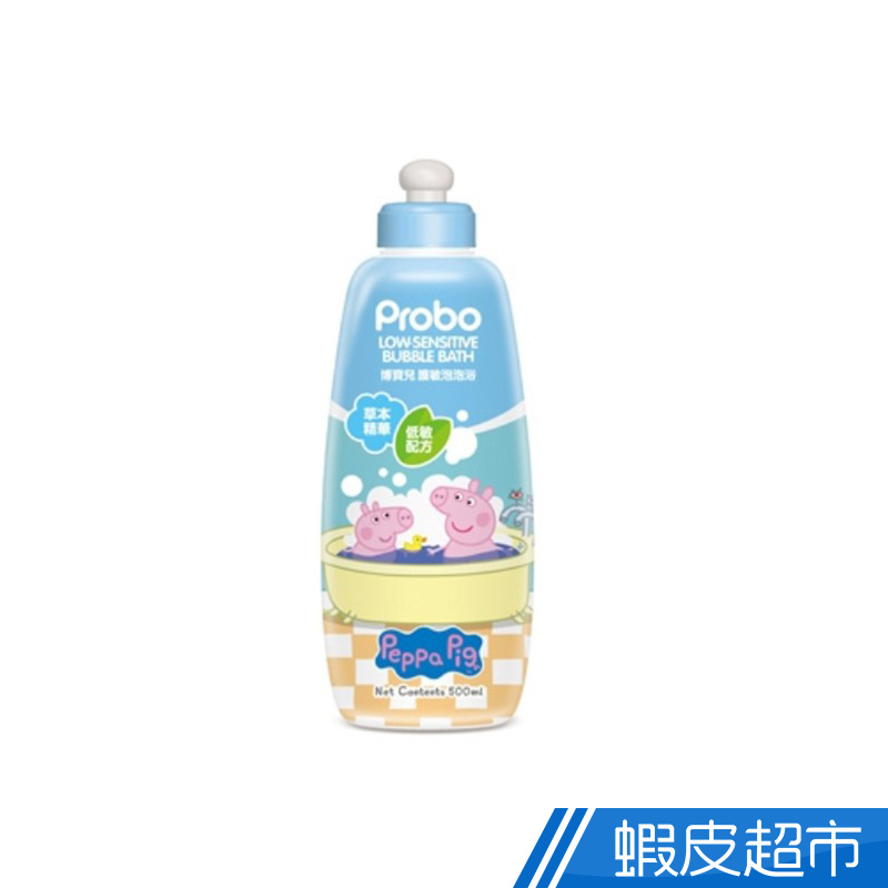 博寶兒 佩佩豬護敏泡泡浴500ML  現貨 蝦皮直送