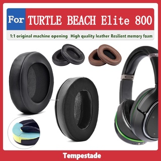 適用於 TURTLE BEACH Elite 800 耳罩 頭戴式耳機保護套 耳機套 替換海綿 冰感耳套