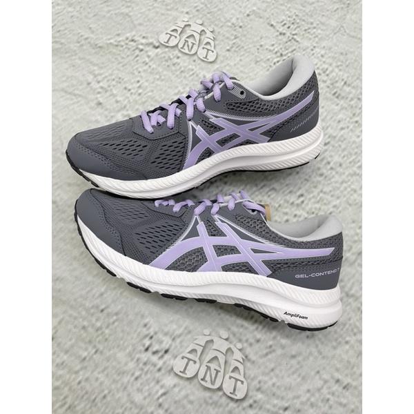 《TNT》ASICS GEL-CONTEND WIDE 7 女 寬楦 輕量 耐磨 透氣 慢跑鞋 1012A910-027