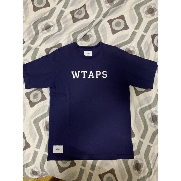 WTAPS COLLEGE / SS / COTTON 21SS 藍M號