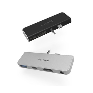 【官方旗艦】ADAM 亞果元素 CASA Hub S4 USB-C 四合一 Surface Go 集線器