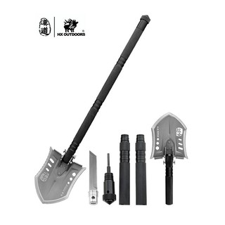 【山道具屋】漢道 HX OUTDOORS 強化鋼快拆速組多功能猛士摺疊工兵鏟