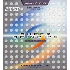 桌球孤鷹 桌球膠皮 TSP Super spinpips (紅黑) 超旋短顆 新貨到!