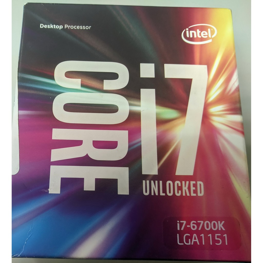 Intel LGA1151 i7 6700K(盒裝)