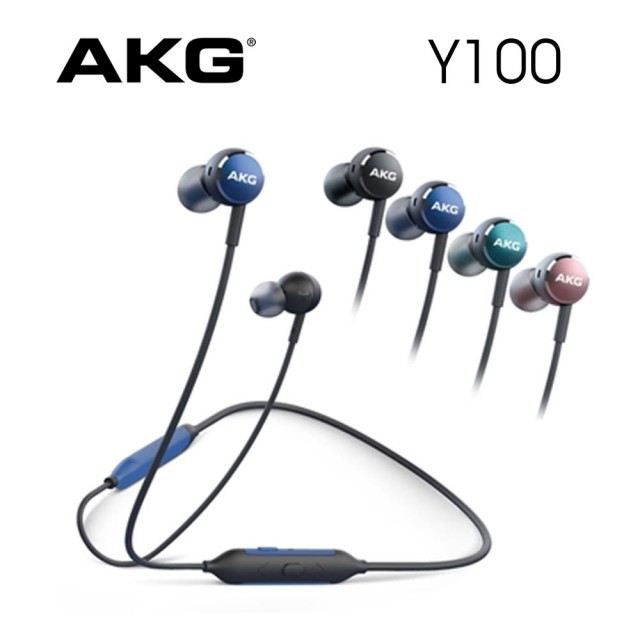 【AKG】Y100 WIRELESS 無線藍牙耳機