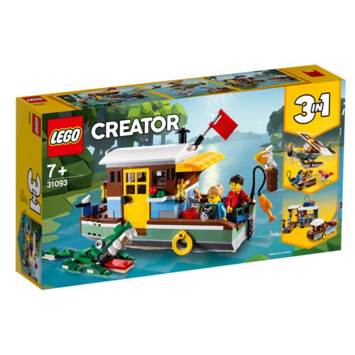 LEGO 樂高 31093 CREATOR 三合一 創意系列 河邊船屋 全新未拆