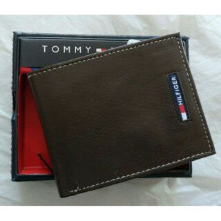 Tommy Hilfiger預購 男用咖啡色皮夾 短夾 錢包
