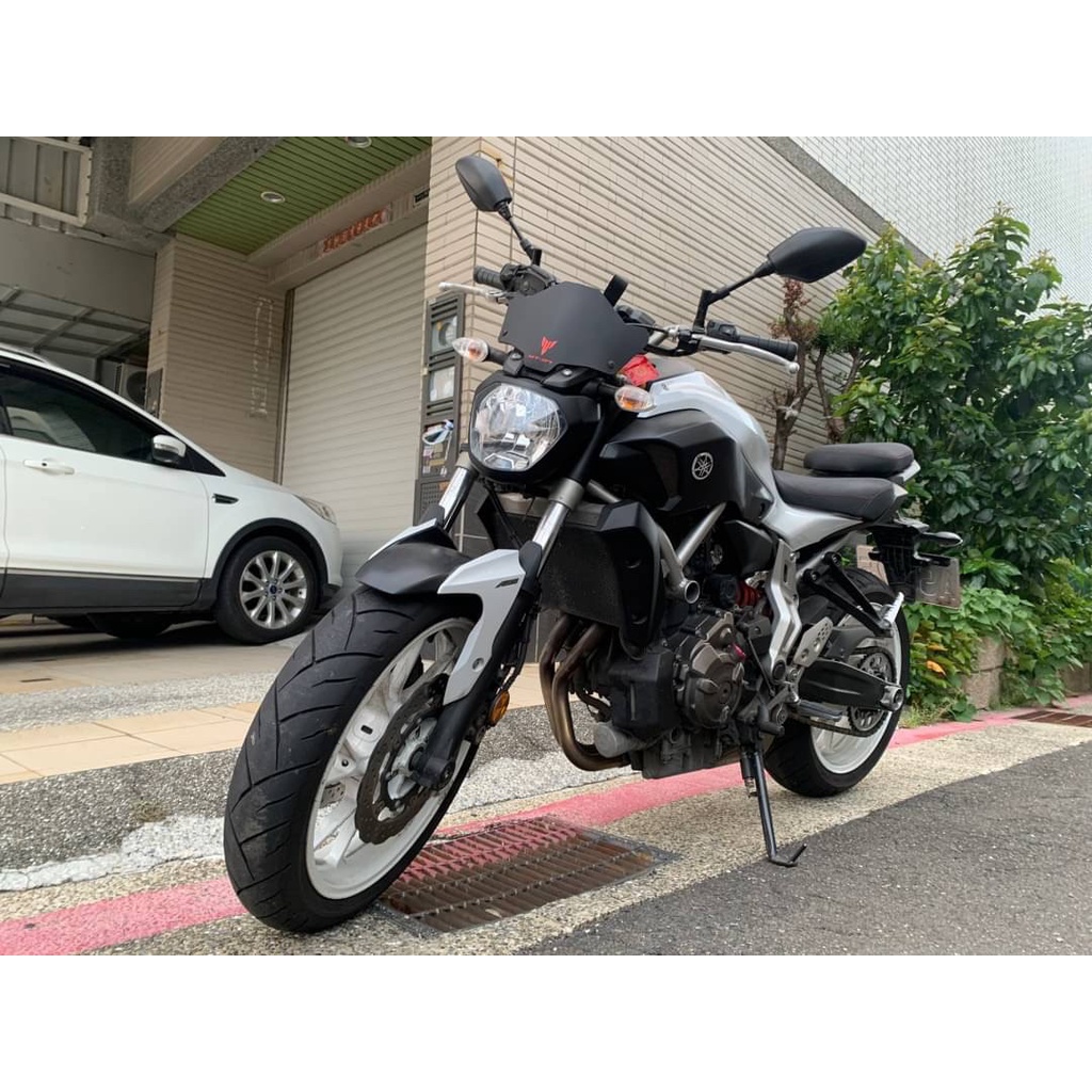 Yamaha Mt 07 二手檔車中古車配合全額 超額 學生貸款強力過件白牌黃牌紅牌仿賽街車大型重機滿18即可辦理 蝦皮購物