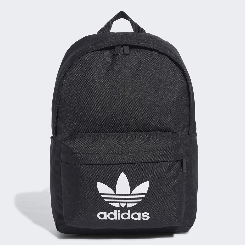 Adidas originals 愛迪達 後背包 背包 學生背包 水壺袋 三葉草 休閒 旅遊 胖達 黑 GD4556