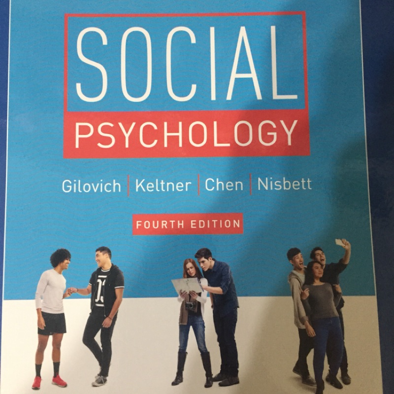 Social Psychology 社會心理學原文書