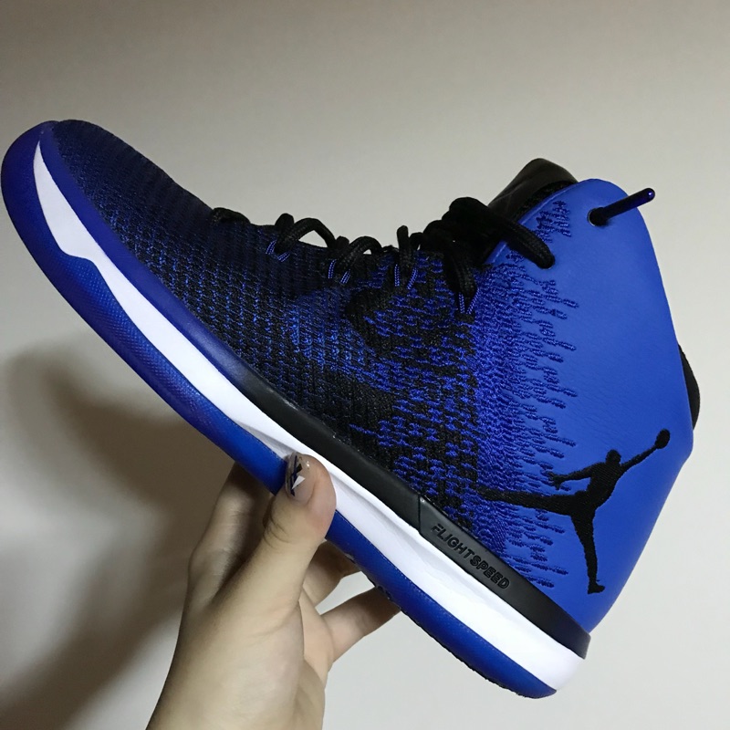 二手 NIKE AIR JORDAN XXXI 31代 黑籃籃球鞋  26.5cm