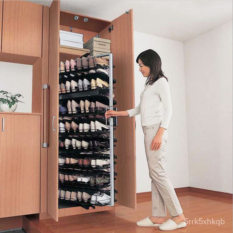 ✨廠家直銷✨360度旋轉收納鞋櫃多層防塵經濟型家用室內簡易儲物櫃大容量鞋架 PXqo