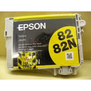 EPSON "㊣原廠"墨水匣82/82N 黃色(T0824/T0824N)