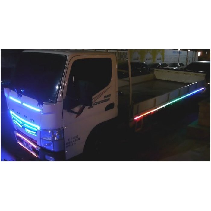 三菱 CANTER 新堅達 LED 幻彩燈條 流水燈 跑馬燈 燈光工程 RGB變色 DMX512 WS2812