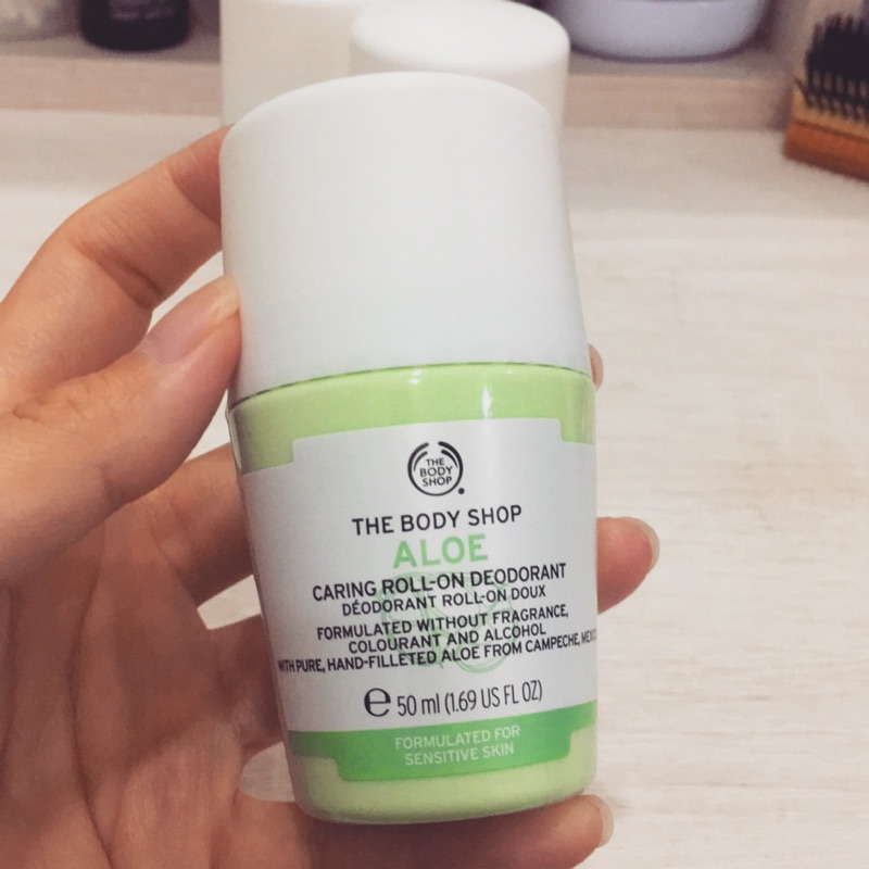 ✨熱銷✨the body shop美體小舖 蘆薈體香劑aloe 50ml