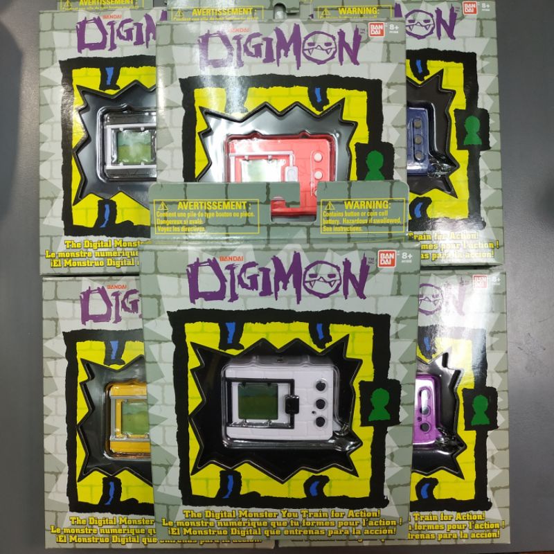 DSC☆代理版 數碼寶貝對戰機 純色版 共六色 官方正版 DIGIMON TAMAGOCHI 怪獸對打機 玩具 現貨