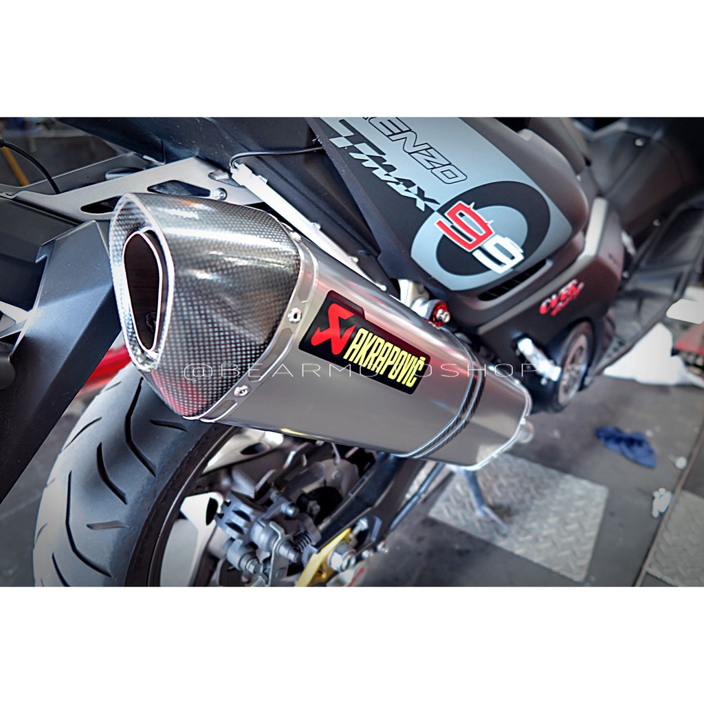 【貝爾摩托車精品店】Akrapovic 排氣管 TMAX530 12-16 全段 碳纖維尾蓋 T MAX 蠍子管
