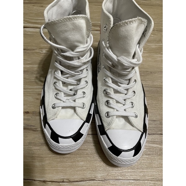 off white x converse 高筒 2手 尺寸 27cm