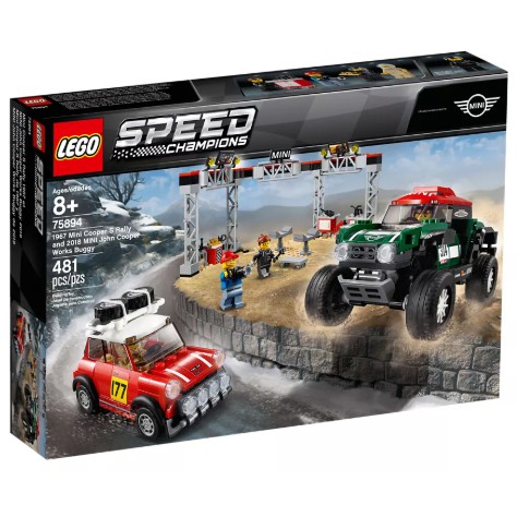 【ToyDreams】LEGO樂高 SPEED 75894 Mini Cooper 賽車對決