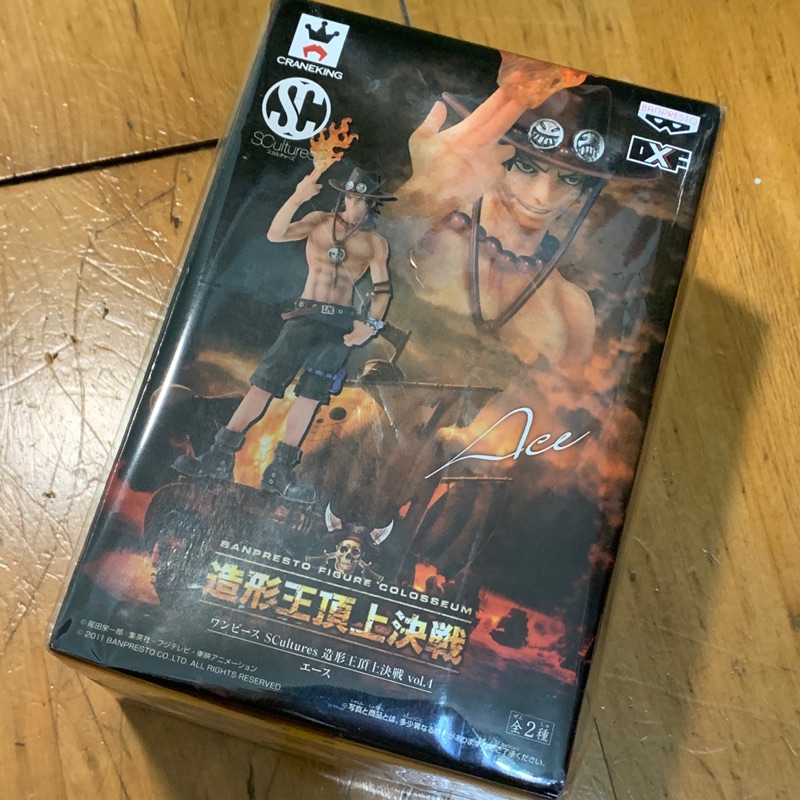 海賊王航海王日版金證造型王頂上決戰艾斯正版公仔 蝦皮購物