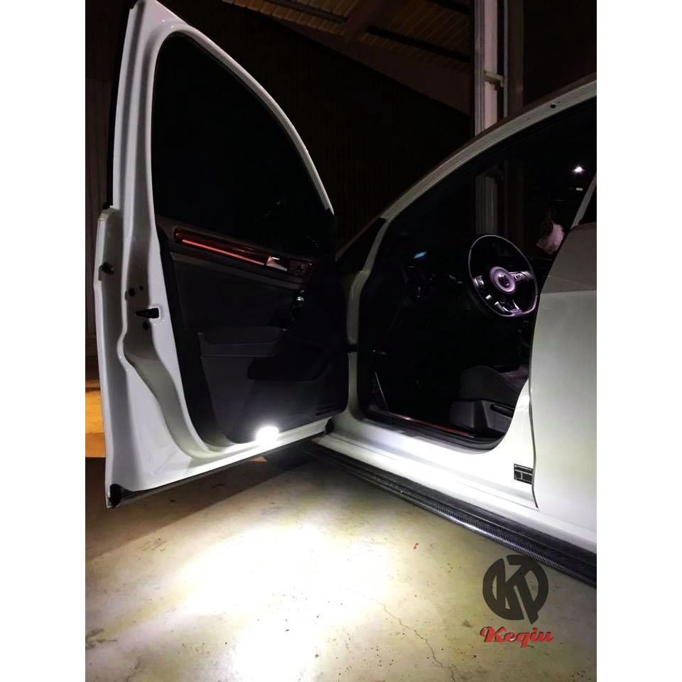 起秋汽車精品 福斯VW GOLF5、6、7、7.5 車門燈 開門燈 門邊燈 迎賓燈 照地燈 LED 白光 原孔位