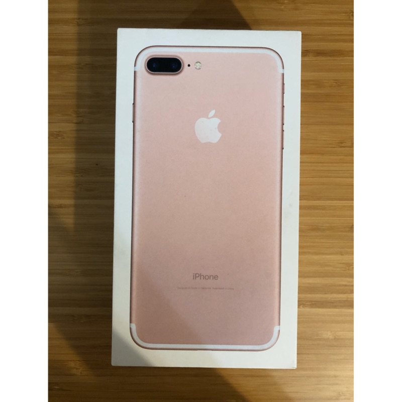 Iphone 7 plus 5.5寸 128G玫瑰金 9成新女用機 彰化可面交