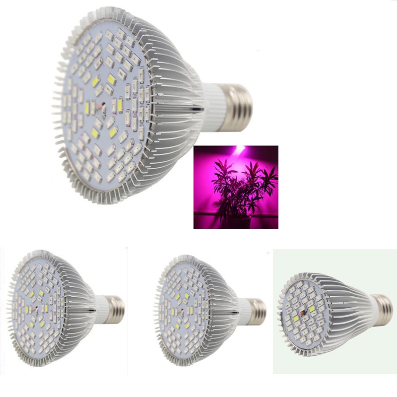40/78/120 LED 全光譜植物生長燈 E27 室內植物生長燈泡,用於水培蔬菜系統 TWK1