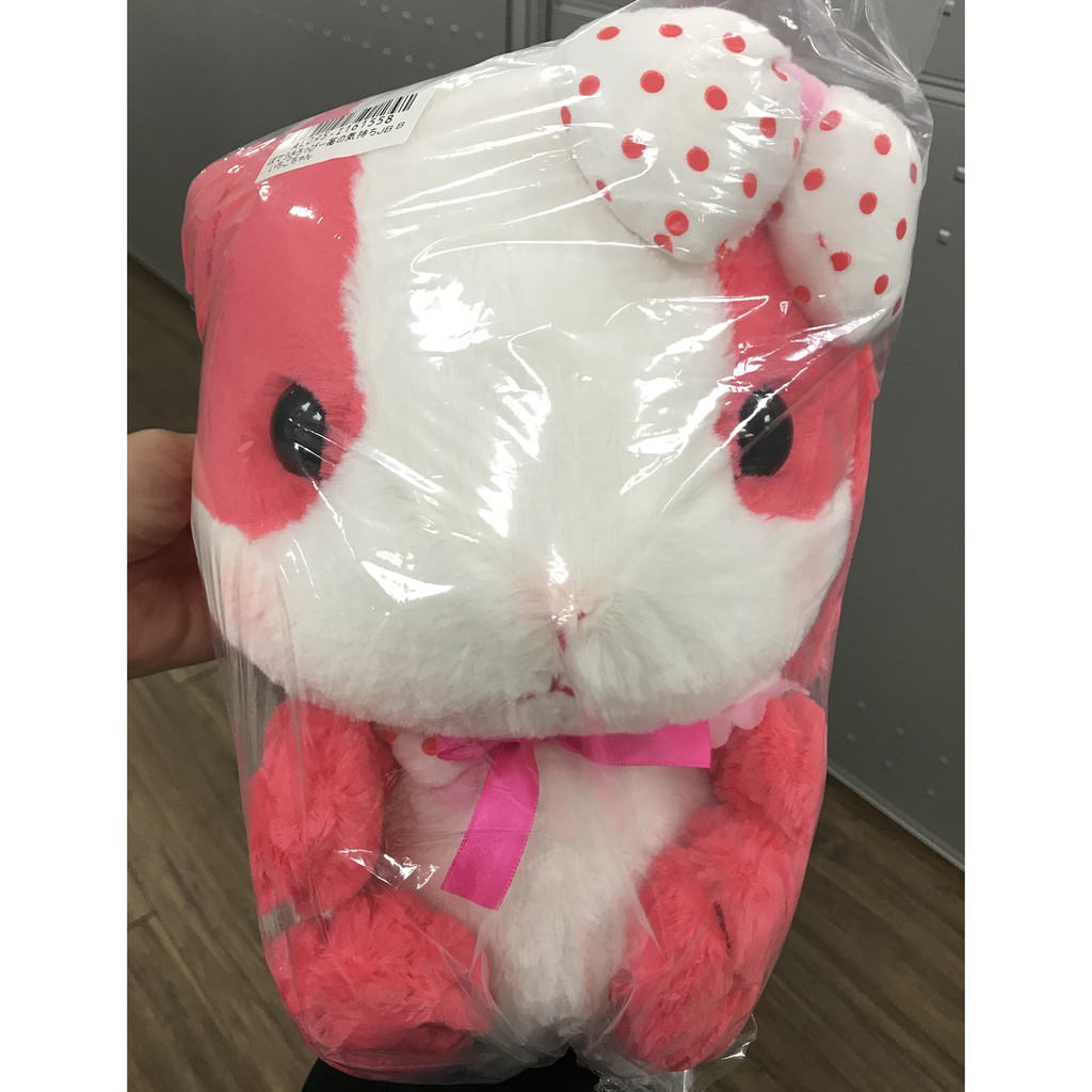 Toreba 日本空運 景品 Pote Usa Loppy 垂耳兔 草莓系列 中型 兔子公仔 玩偶 娃娃 兩款