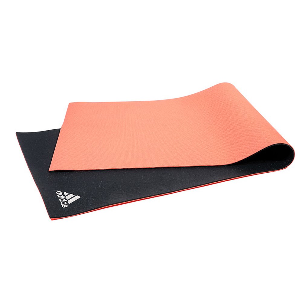 【Adidas 】雙色專業訓練加厚瑜珈墊(6mm) + 【The One Yoga 】環保天然純棉瑜珈揹袋