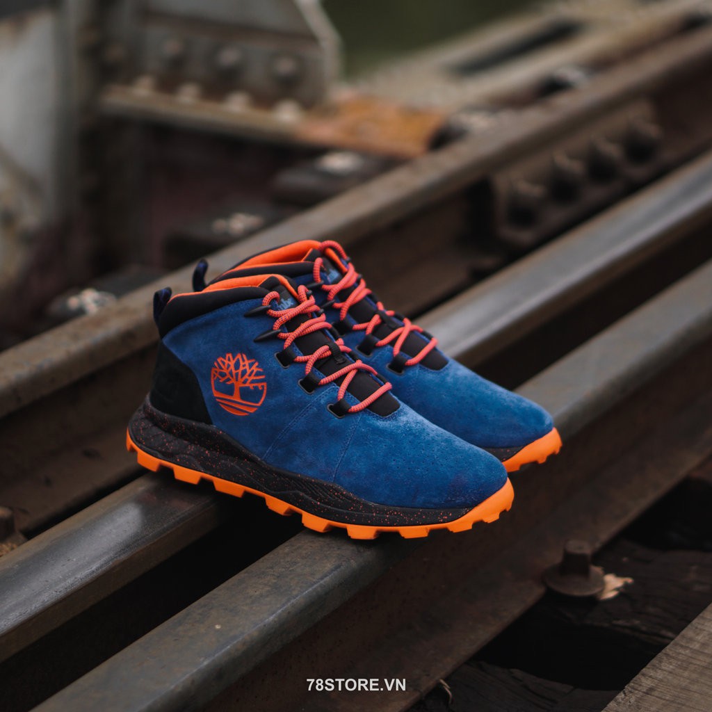 Timberland Brooklyn City 男士運動鞋藍色 A2M7D