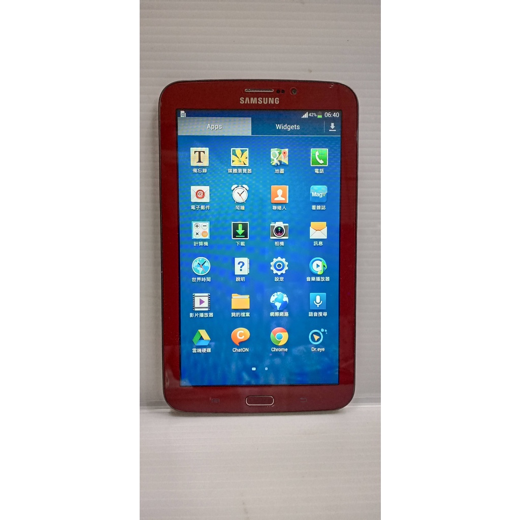 三星 Samsung GALAXY Tab 3 SM-T211 平板電腦 tab3 7吋 8g 紅色