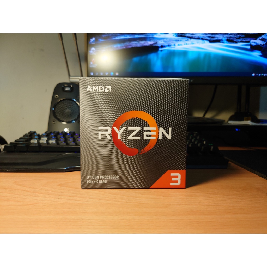 【二手】AMD Ryzen 3 3100 4核8執行緒 AM4腳位 無內顯