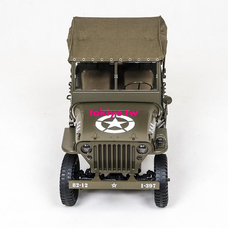 Fms 威利斯1 6 1941 Mb Scaler攀登者仿真攀爬車升級件帆布車蓬 蝦皮購物