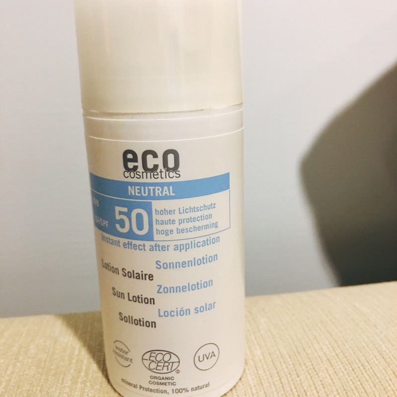 天然物理性防曬ECO高效防曬乳SPF50
