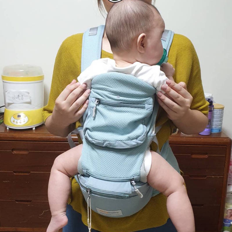 JerryBaby 全功能 腰凳背巾 韓版三合一 腰凳背帶 揹巾 透氣背帶 嬰兒背帶