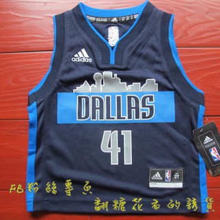 (待改)美國NBA正品代購 adidas 小牛隊 獨行俠 諾維斯基 Dirk Nowitzki 41號球衣