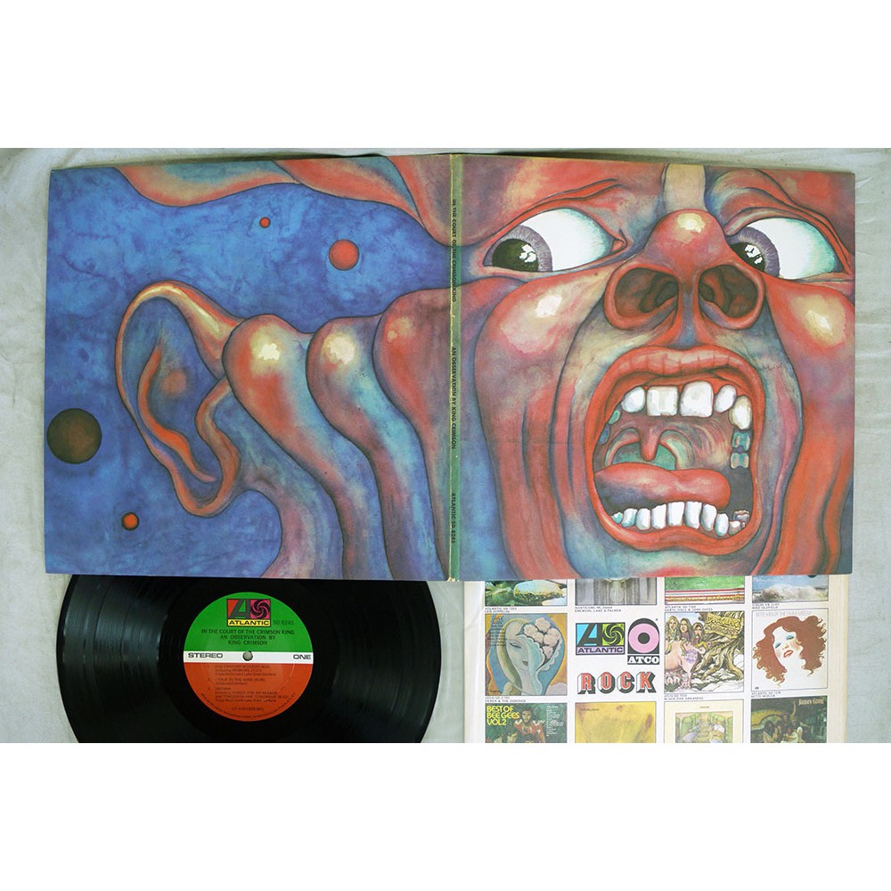 King Crimson In The Court Of The Crimson King 黑膠專輯唱片 蝦皮購物