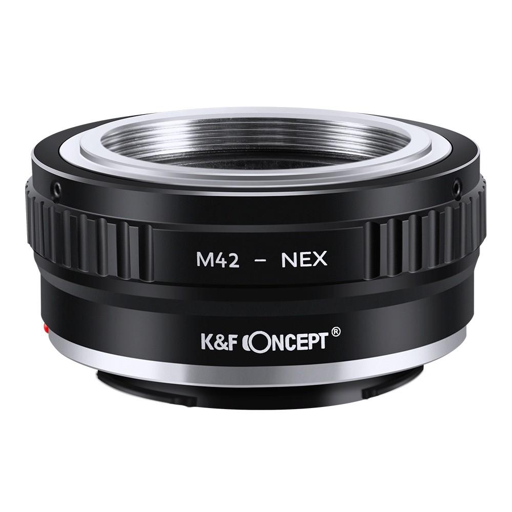 K&amp;f 概念鏡頭適配器,用於 M42 螺絲卡口鏡頭到索尼 E NEX 相機 A6500 A7S A9